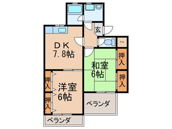 サンファミリア長久手1の物件間取画像